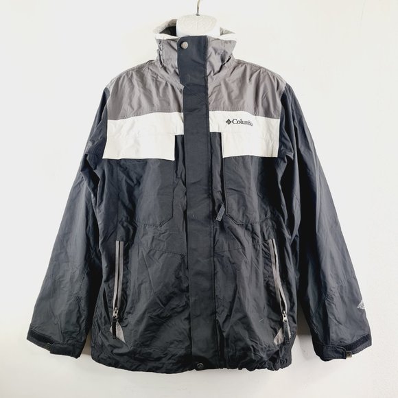 Columbia Sportswear Mens Multicolor Long Sleeve Windbreaker Jacket Size Medium
